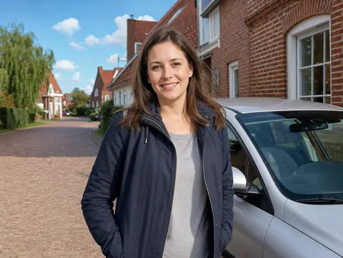 Verkäufer aus Gaggenau mit dem verkauften Fahrzeug